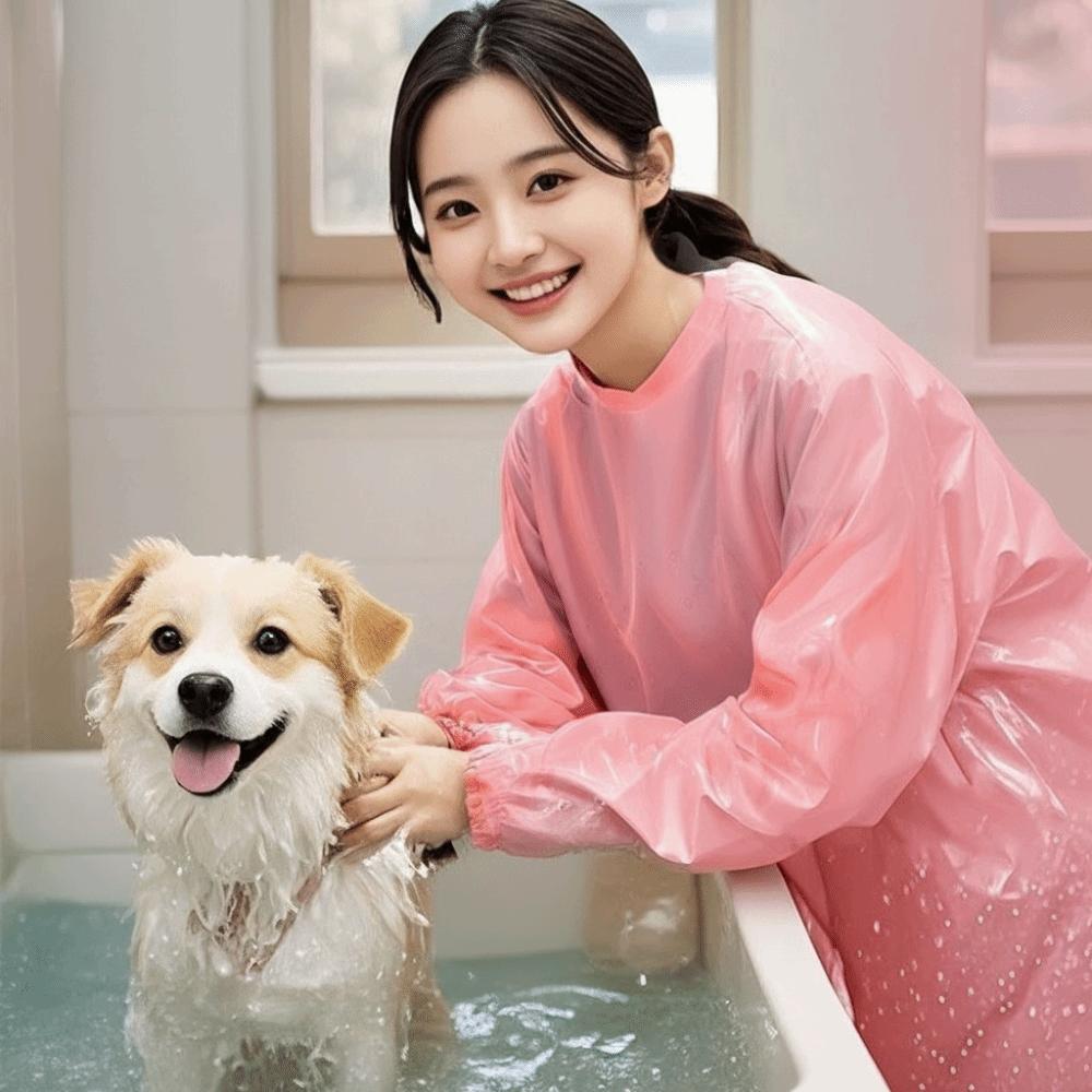 Large Size TPU Apron Acid Resistant Oil Resistant Apron Waterproof Apron  Food Factory