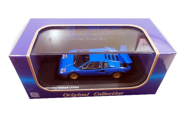 

1/64 Kyosho Bunka KS06930B2 Lamborghini Countach LP500S Blue