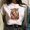T-shirt Unisex New Punk Princess Jasmine Printed Fashion T Shirts 90s Kawaii Graphic Tops Harajuku O Neck Tee