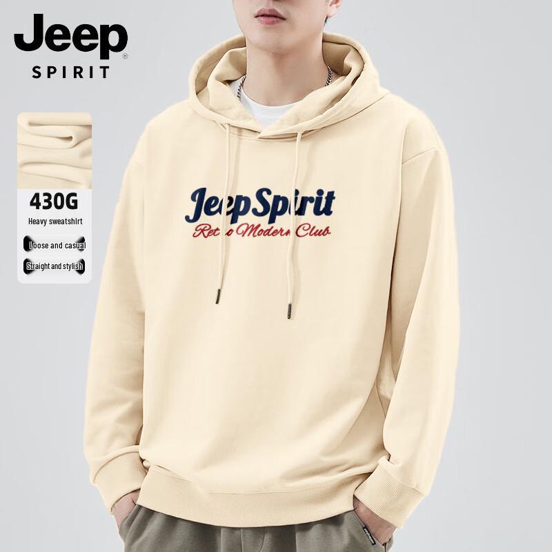 

JEEP SPIRIT Мужская толстовка с капюшоном, утяжеленная M
