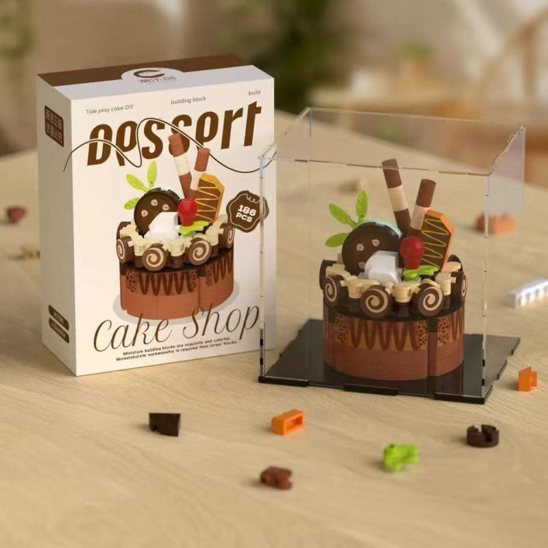 Chaole Innovative Cake-Themed Building Blocks: Toy Set for Girls