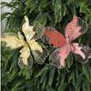 Glittered 3D Butterfly Decoration 20cm Simulated Butterfly Ornament  New Year