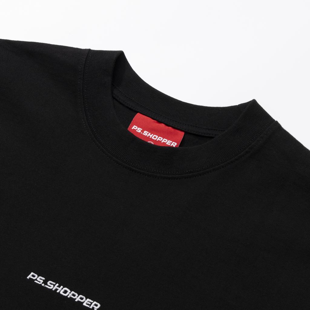 PSSHOPPER Premium Cotton Long Sleeve [Black]