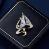 Smooth Sailing Brooch, High-end Women's Exquisite Enamel Sailboat Brooch, Niche Design Sense Brooch