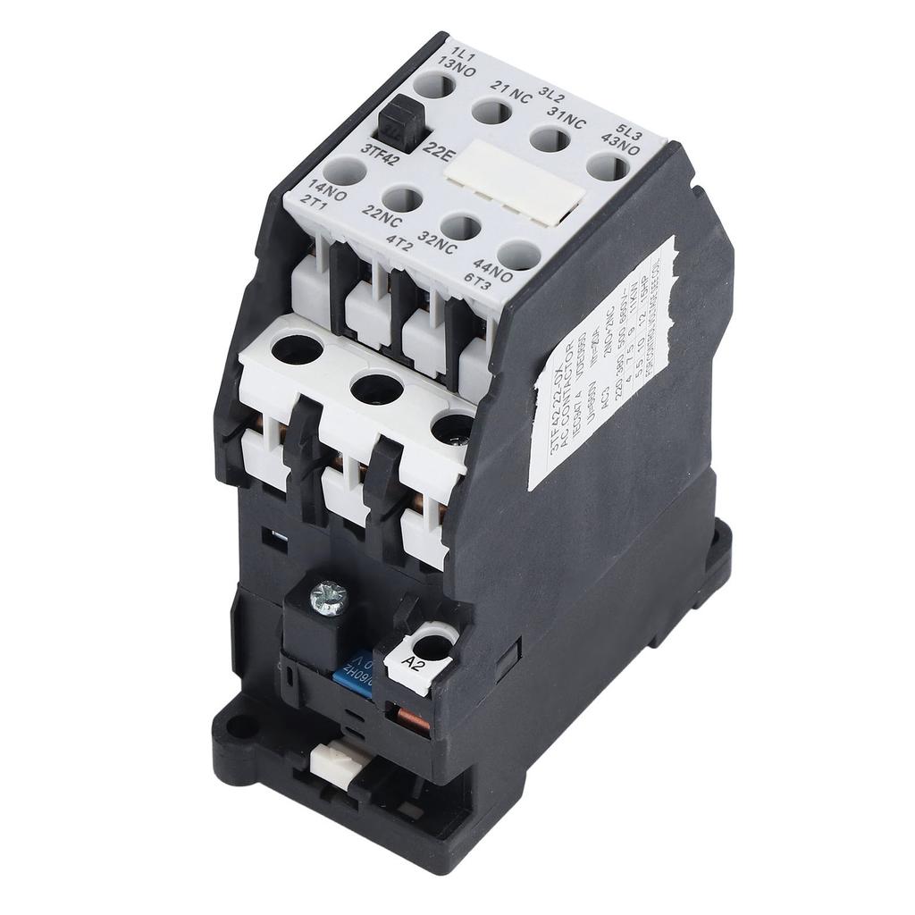 AC Contactor DIN Rail Mount Household Circuit Control Contactor 220V 50/60Hz 16A 2NO 2NC 3TF42