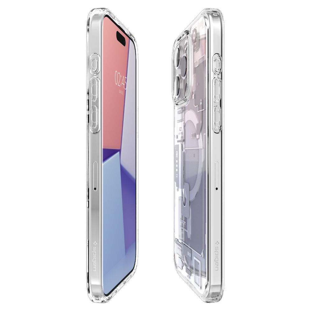 Spigen Ultra Hybrid Mag Magsafe Iphone 15 Pro Zero One White