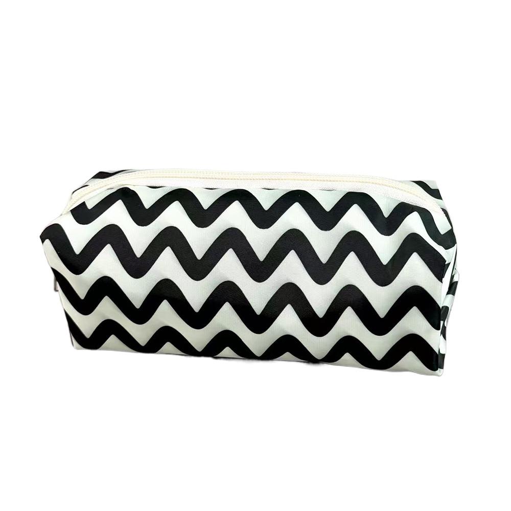 

Cute Starry Sky/Wave Pen Bag Large Capacity Multifunctional Stationery Bag Storage Bag for School Office