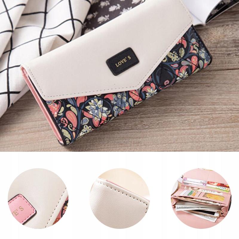 Women'S Wallet, Comfortable Purse, Flowers, Wallet, Fashionable, Stylish