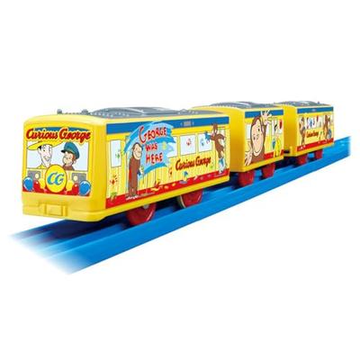 Takara Tomy Plarail Neugieriger George Geschenkpapierzug, Spielzeugzug für Kinder ab 3 Jahren