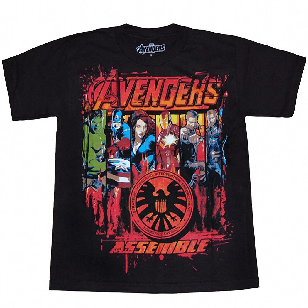 Avengers Primed and Ready Youth T-Shirt 2XL
