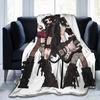 Nana Hachi Knitted Blankets Velvet Anime Soft Throw Blanket for Outdoor Travel Bed Rug