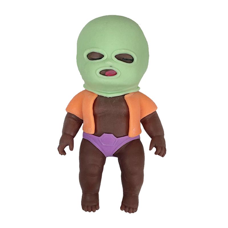 Plné tělo TPR Simulace Mini Roztomilé Reborn Panenky Měkké Životné Dětské Hračky Americká Černá Reborn Černá Dlaň Panenka Hračky Dárek pro Dívky