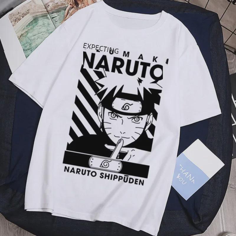 Unisex European Size Naruto Anime Short-Sleeved T-Shirt