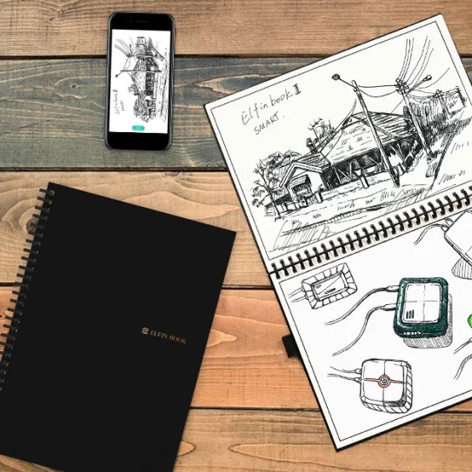 Buy Elfinbook 2 0 Smart Reusable Erasable Notebook Cloud Storage Note Pad With Pen Lx19 At Affordable Prices Free Shipping Real Reviews With Photos Joom