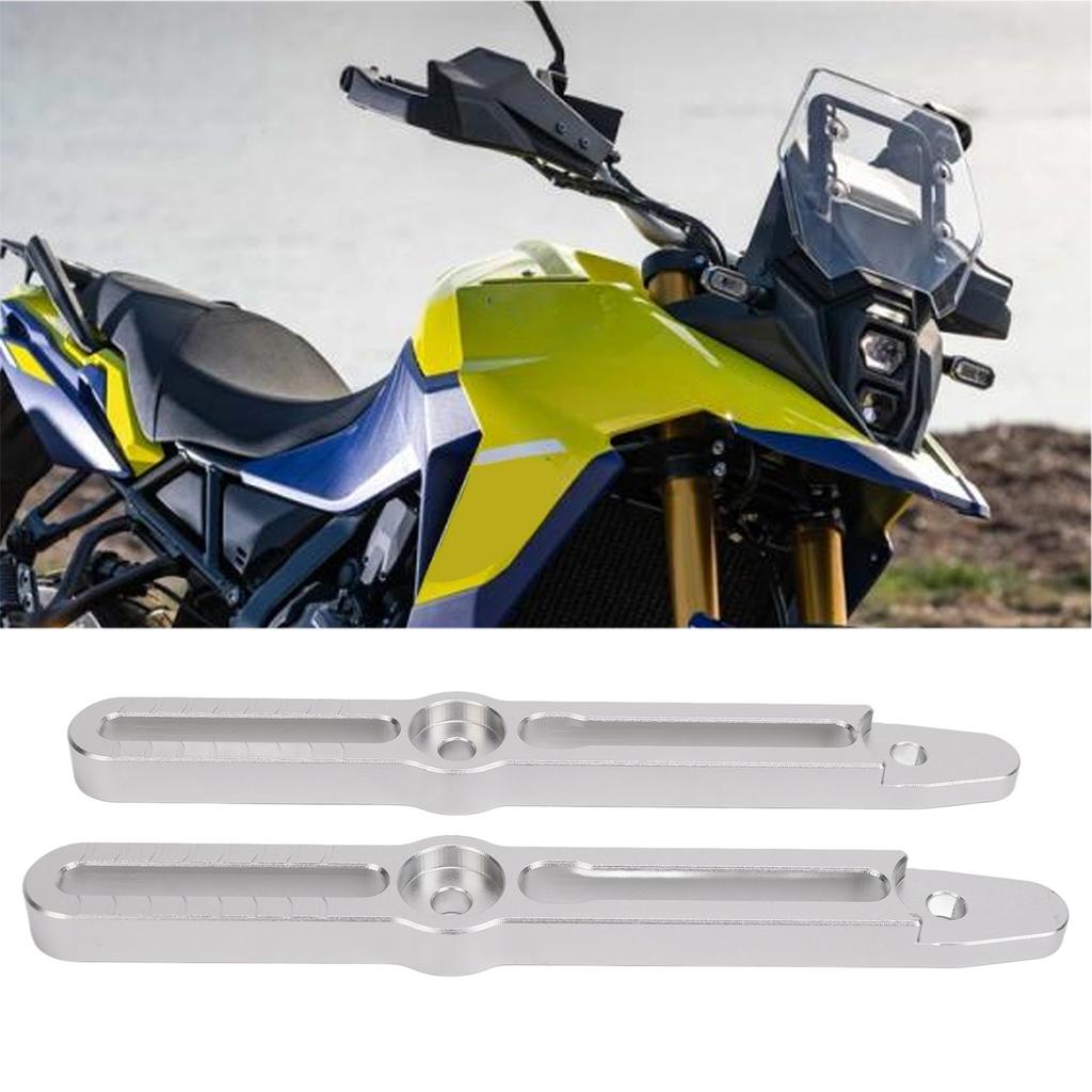 Windscreen Adjusters Bracket Kit Aluminum Reduce Noise Replacement for V‑Strom 800DE DL800 2022 to 2024