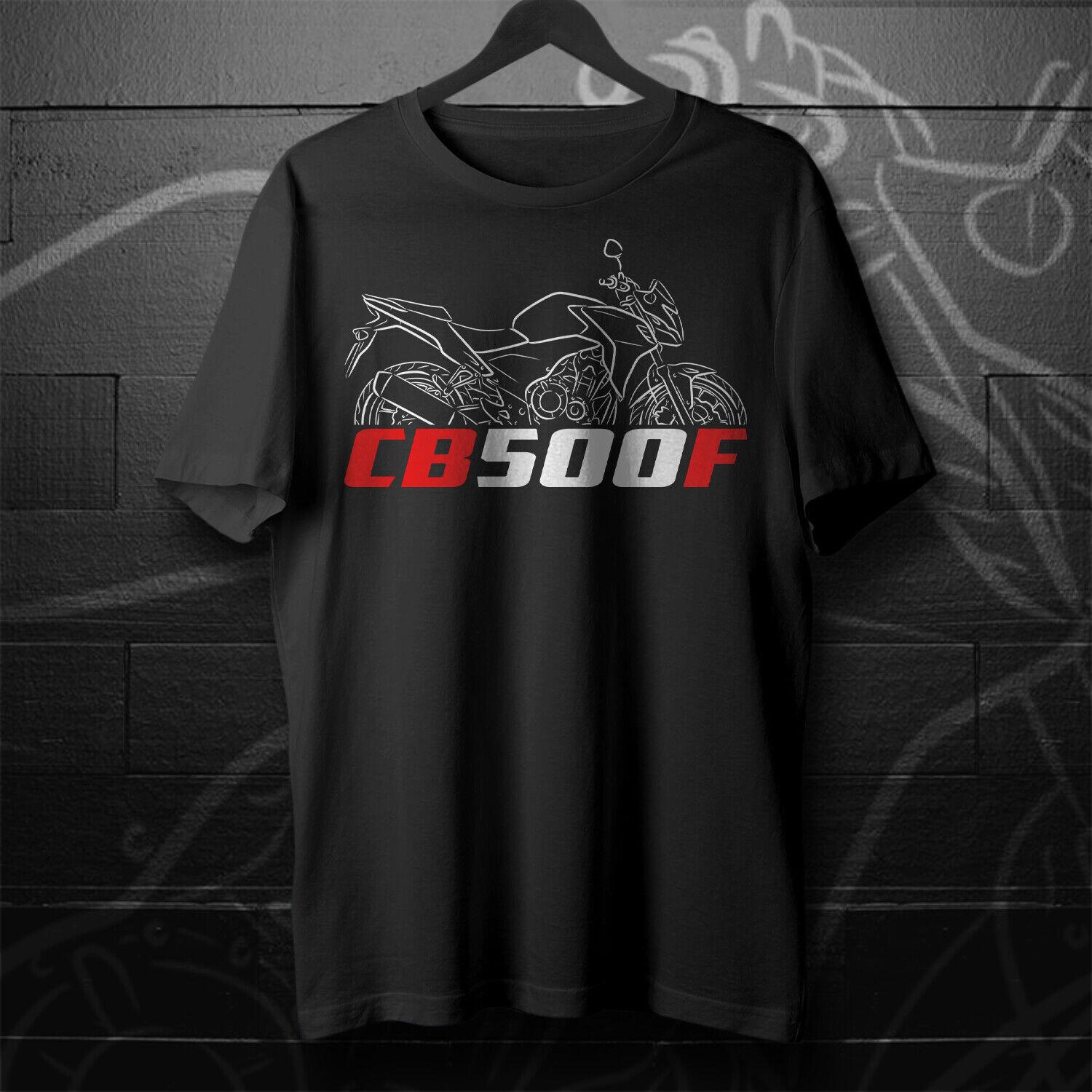 CB500  Motorcycle TShirt for Riders Mens and Womens Fashion Casual High Quality Round Neck Cotton Tshirt S