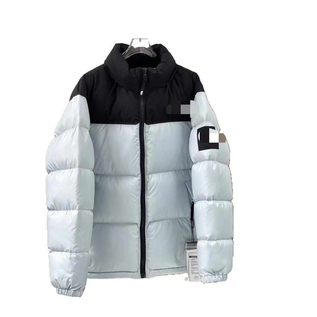 Large plaid down jackets for men and women in autumn and winter, new windproof, waterproof and warm jackets for winter