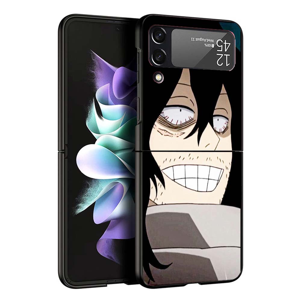 My Hero Aizawa Shouta Phone Case For Samsung Galaxy Z Flip7 Flip6 5G Flip5 Flip4 Flip3 ZFlip 7 6 3 4 5 Shockproof Back Cover Gal