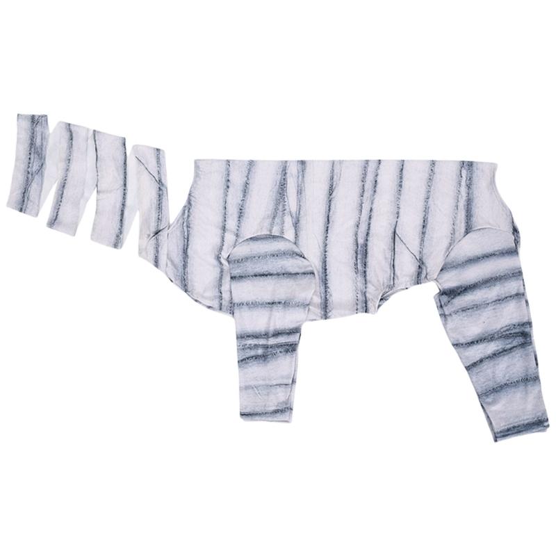 Cats Jumpsuit Costume Fun Mummy Theme Funny Animal Cosplay Accessories S