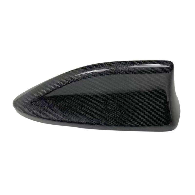 A13Z_Real Carbon Fiber Car Roof Shark Fin Antenna Trim Cover for Subaru