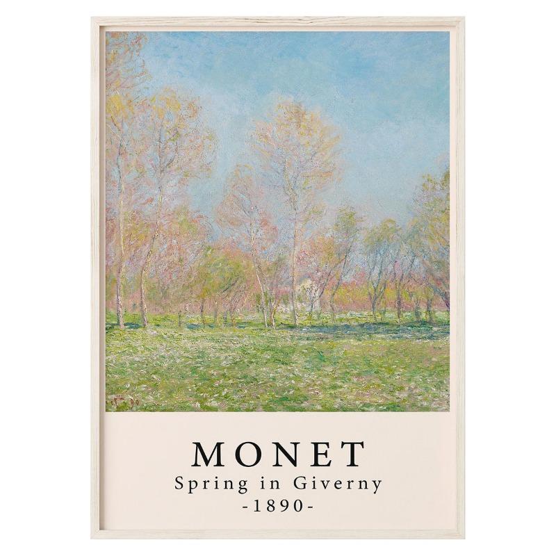 Impressionism Artist Claude Monet Poster Water Lilies Canvas Paintings Wall Art Picture for Living Room Home Decoration