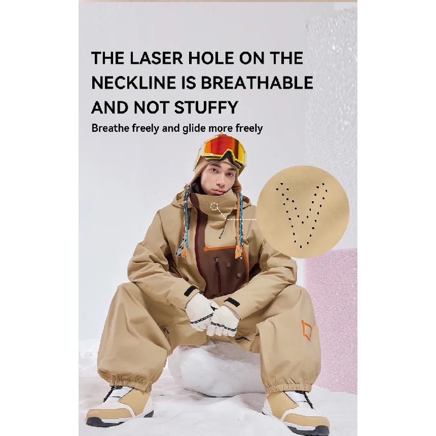 VECTOR Men Women Ski Jacket Winter Warm Windproof Waterproof Outdoor Sports Snowboard Ski Coat Trousers Snow Clothes Women