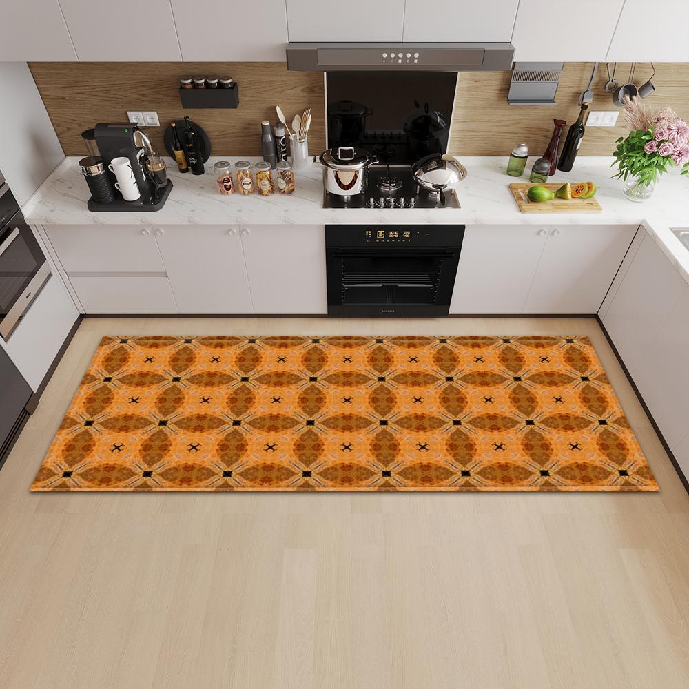 Kitchen Door Mat Bedroom Carpet Non-slip Floor Balcony Corridor Long Carpet Bedside Living Room Floor Mat
