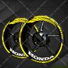 Reflective For Honda Wheel Sticker Motorycle Rim Decal Set OC3