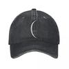 Vintage Moon Baseball Cap New Vintage Washed Cotton Baseball Cap Parent Kids Sun Hats