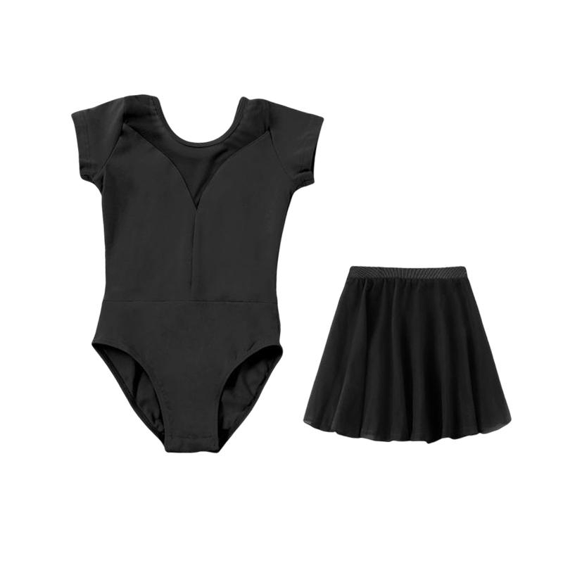 

Дитячі танцювальні костюми Боді без рукавів Топи та спідниці Балетний одяг 140