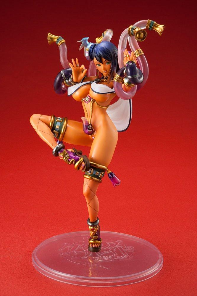 Queen's Blade 10th Anniversary Legend Luna Luna: The Dancer of the Moonlight Limited Edition with Poster (Pre-painted PVC Figure)