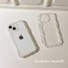 Applicable To VIVO X100 Cream Pattern Mobile Phone Case S17 New Transparent Y78Plus Fine Hole All-inclusive