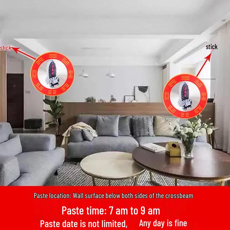 Beam Overhead Door Safety Sticker for Sharp Corner