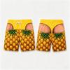 Fun and Quirky Fruit-themed Swim Trunks for Men 3D Print Fake Buttock Pattern Beach Party Board Shorts Novel Boyfriend Husband