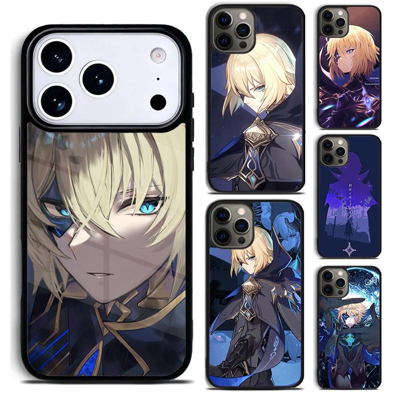 Dainsleif Genshin Impact Phone Case For iPhone 17 16 15 14 13 12 11 Pro Max Plus 17Air Soft Silicone Cover