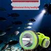 Ultra-Bright LED Waterproof Diving Headlamp – High-Power Outdoor Underwater Flashlight