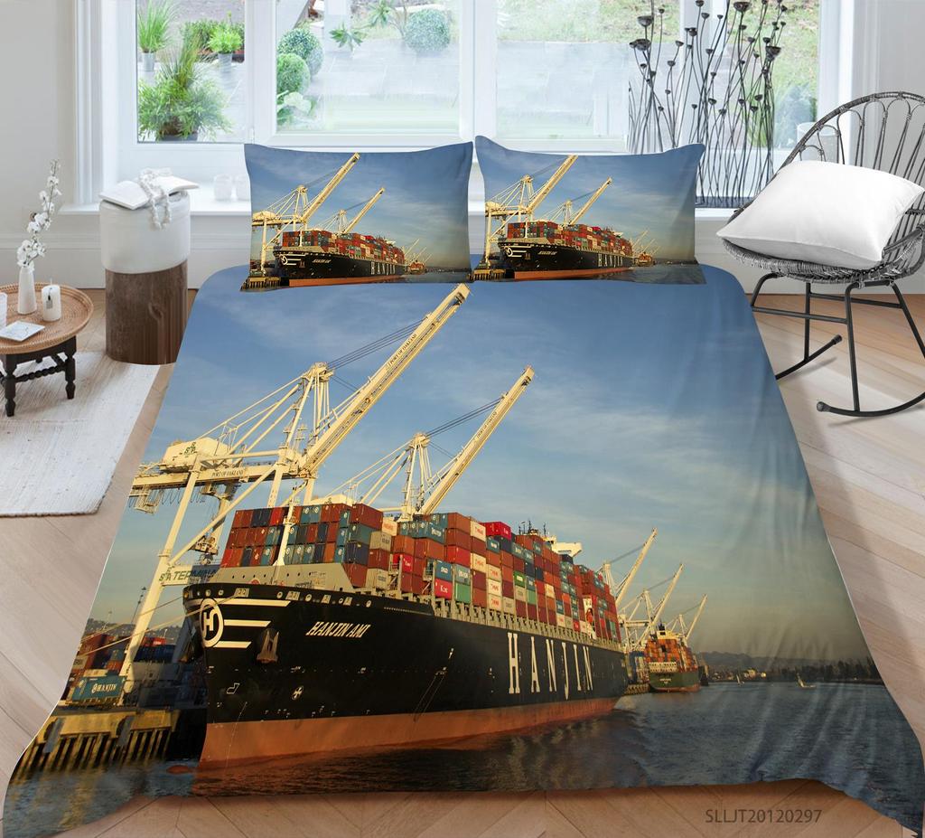 Vehicle Duvet Cover Roats Style Home Bedspreads King Queen Size Bedding Fashion Quilt Cover Woman Man Bedding Sets