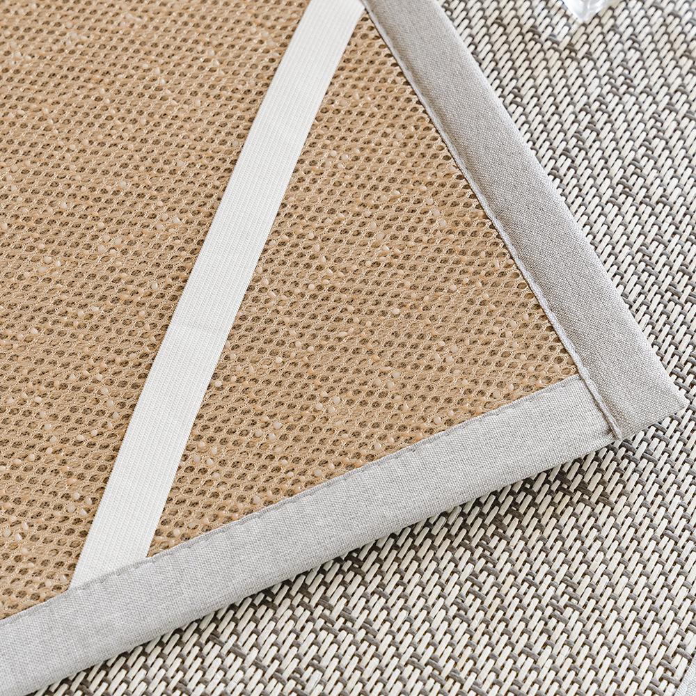 Rattan Mat Summer Cool Sofa Mat  New Straight Row Sofa Cushion Summer Non-Slip Seat Cushion Cover Cloth