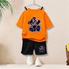 Boy and Girl Baby Set Cartoon Printed Children's Sports Set
