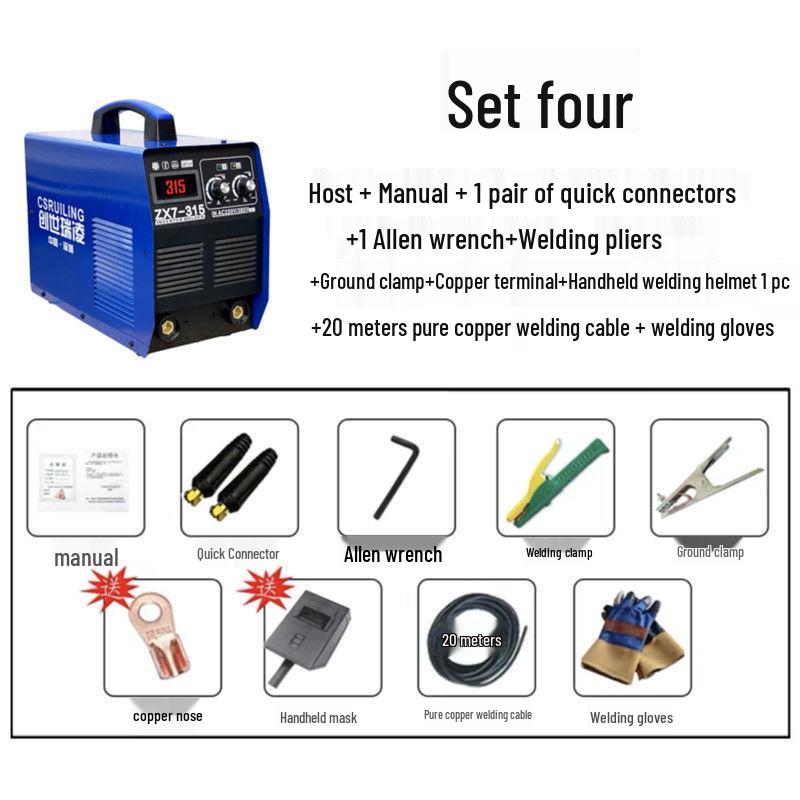 Chuangshi Ruiling 315/400 Dual Voltage 220/380V Automatic Conversion Household & Industrial Power Supply.