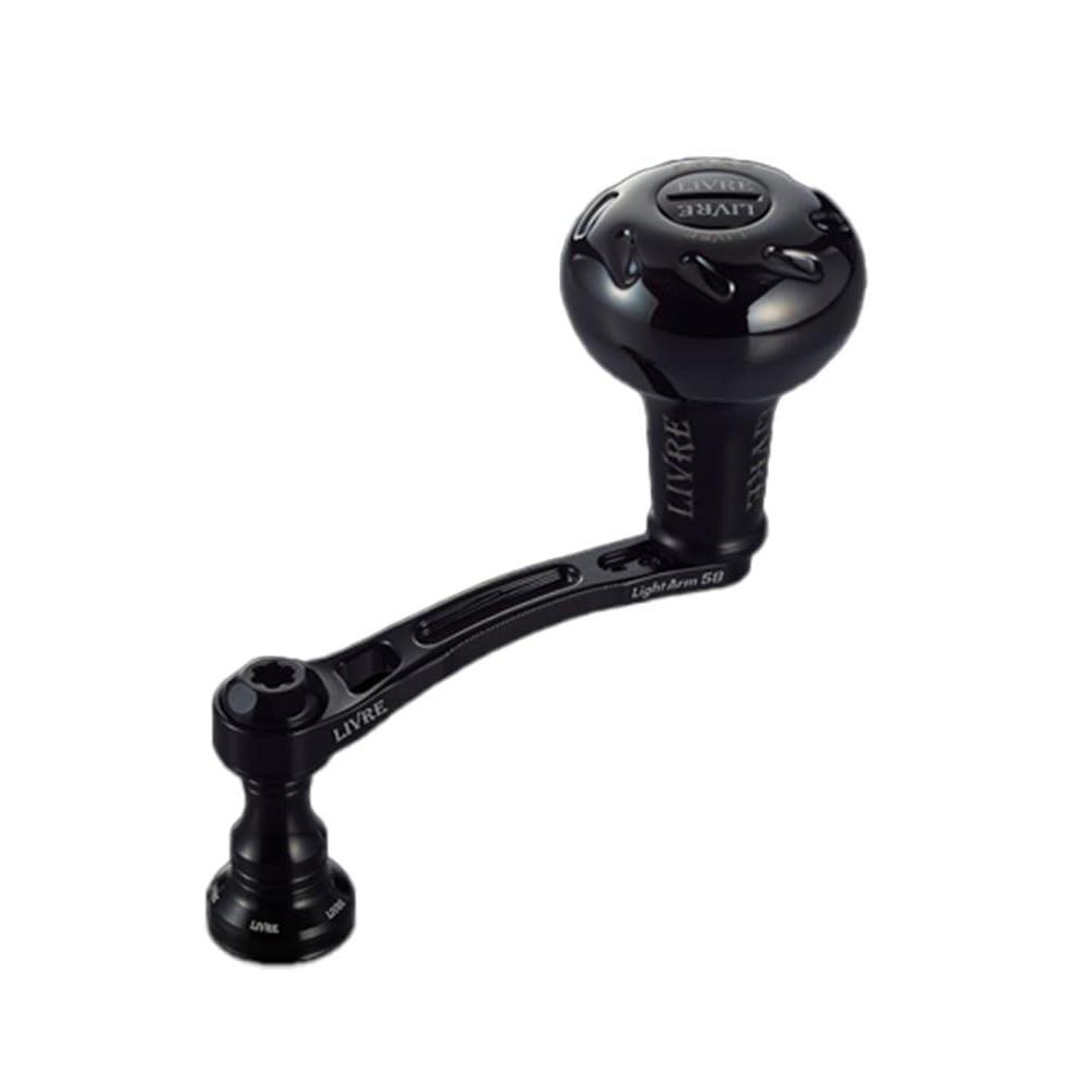 Used New Libre (LIVRE) 11681 Light Arm 58 (LightArm 58) B series EP37B knob equipped for Daiwa all black LA58-KB37D1