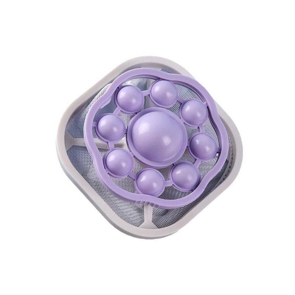 

Household Washing Machine Filter Net Cleaning Tools Clothes Cleaning Ball for Home & Living фіолетовий