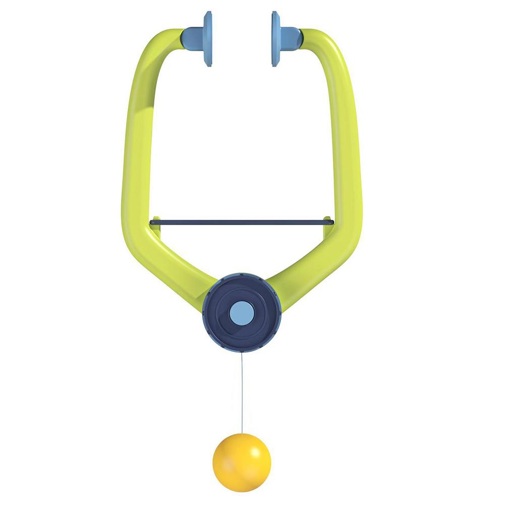 Hanging PingPong Trainer with Racket and Balls Portable Table Tennis Exerciser Hanging Pingpong Balls Training Sparring Device