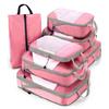 Travel Compression Storage Bag Set: 7-Piece Dustproof Organizer for Clothing & Suitcases