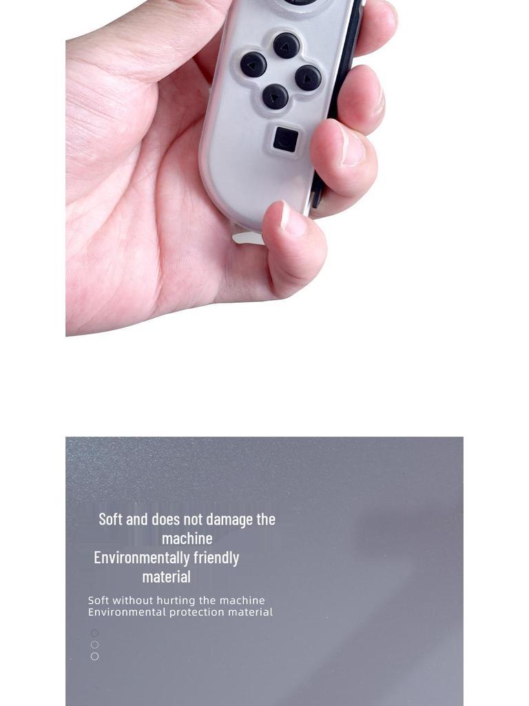 TPU silikonové pouzdro na ovladač Nintendo Switch OLED s příslušenstvím Joy-Con a krytkou joysticku