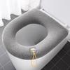 Thickened Winter Toilet Seat Cushion - Soft Household Toilet Cover Pad