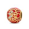 Copper Chinese Knot Gold Ingot Squib Charms New Year'S Traditional Beads Fit Pandachoriginal Bracelets Diy Jewelry Gift