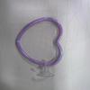 Betta Exercise Ring 1/6Pcs Suction Cup Heart Shaped Fish Training Toy for Home Aquarium Fish Tank Decor