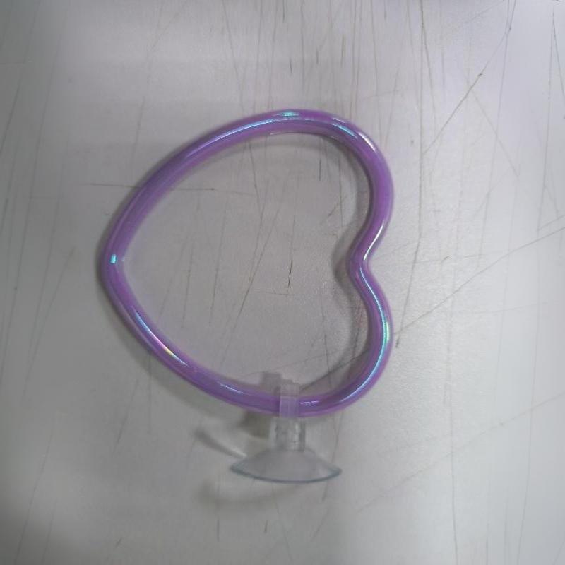 Betta Exercise Ring 1/6Pcs Suction Cup Heart Shaped Fish Training Toy for Home Aquarium Fish Tank Decor