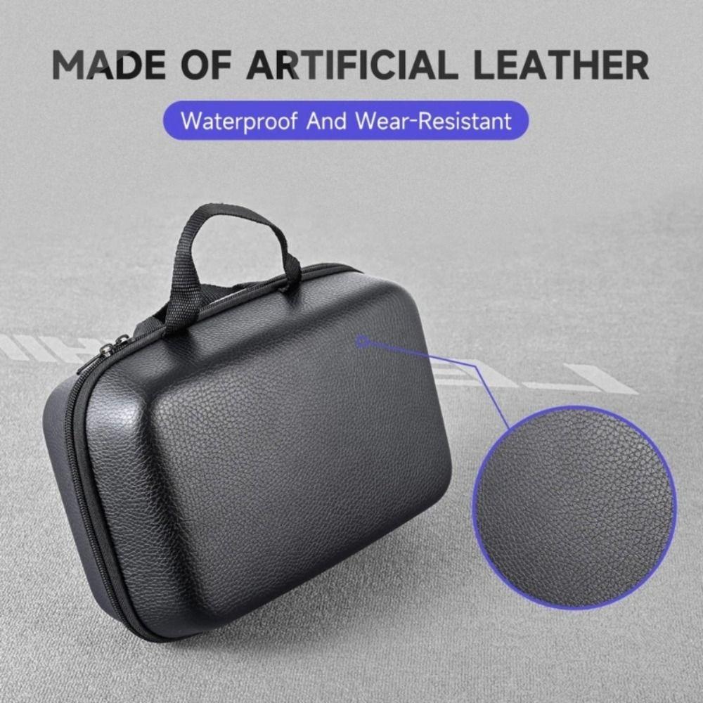 PU Leather Spinning Reel Bag Waterproof Fishing Reel Storage Box  Fishing Supplies
